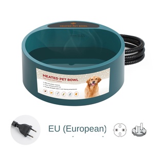 Bol d'eau d'alimentation pour animaux de compagnie <span class=keywords><strong>anti</strong></span>-glaçage extérieur pour garder la chaleur avec résistant à la mastication pour poulets chien <span class=keywords><strong>chat</strong></span> bol d'eau chauffé à batterie - Product Image 5