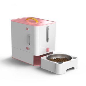 Boîte à friandises pour animaux de compagnie, sac de voyage, sac de rangement portable pour aliments pour chiens, conteneur étanche à main pour fournitures pour chats et chiens - Product Image 5