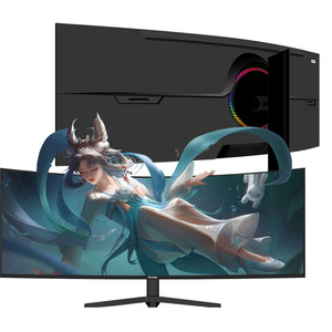 Moniteur de jeu incurvé ultra-large 5K R&E 49 <span class=keywords><strong>pouces</strong></span> professionnel 3000:1 VA Super Wide Screen LCD 240Hz 1ms 120% SRGB USB-C - Product Image 1