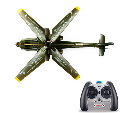 2022 POPULAR Original S109G RC Helicopter Alloy Gunship Anti-fall Remote Helicopter Model RTF Drone Children Gift