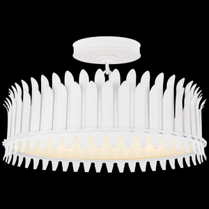 تركيبات مصباح السقف الأمريكية العتيقة ، مصباح معدني من الفولاذ المطلي بالذهب ، ديكور داخلي ، مصمم إضاءة مستديرة ، مصباح سقف شبه دافق - Product Image 2