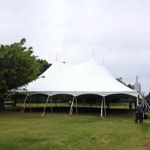中远户外铝合金 100 座派对帐篷活动帐篷大型婚礼帐篷