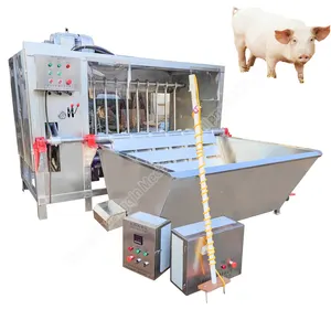 Pig drying machine slaughtering machine pig slaughter equipment manual stunning pig scalding machine