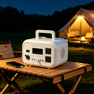 LiFePO4 <b>Battery</b> Mobile <b>Solar</b> Generator DC Power Supply All in One Power Station Portable Energy Storage for Family Trip - Product Image 1