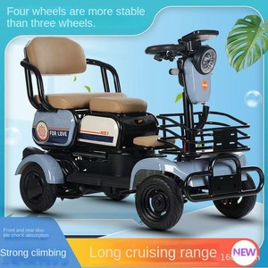 Nuevo Vehículo de Ocio de Cuatro Ruedas para Ancianos y Niños, Ligero, con Batería, Motor sin Escobillas de 600W, Velocidad Superior a 20 km/h - Product Image 2