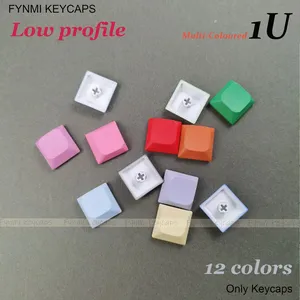 Teclas Fynmi de Perfil Bajo con Sublimación de Tinta Multicolor (12 Colores) 1U para Interruptores Keychron Gateron Kailh MX - Product Image 3