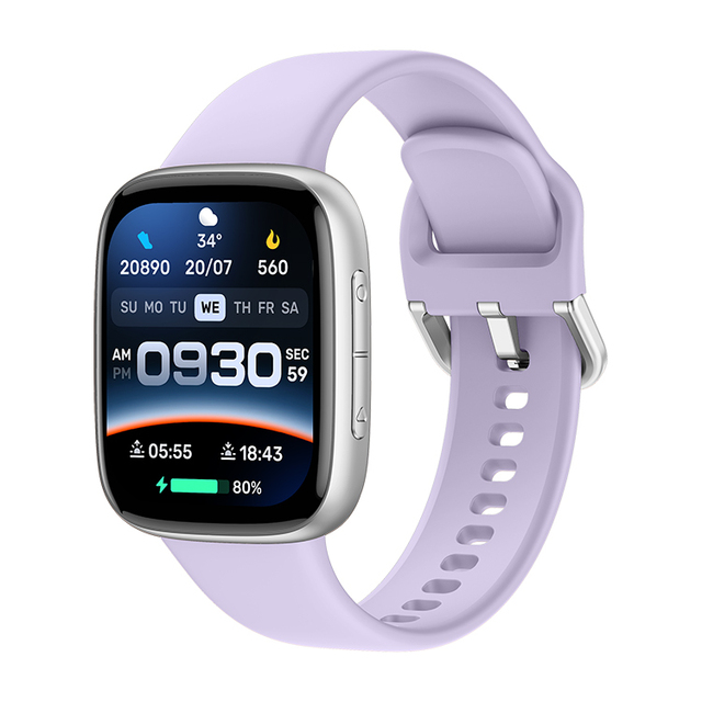 2026 GX20 Smart Watch 3ATM 1.85" AMOLED Screen Call 100+sport Types 24/7 Health Monitor Sleep Management Smartwrist Unisex