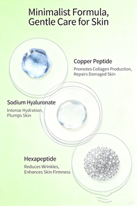 Suero Antiarrugas y Antienvejecimiento con 1% de Péptidos de Cobre Azul y Suero de Células Madre 5ml GHK Cu para Blanqueamiento y Reparación Facial - Product Image 2
