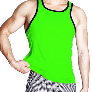 Camiseta sin mangas acanalada para hombre, talla grande, para fitness, culturismo, yoga, transpirable, sin mangas, para musculación - Product Image 5