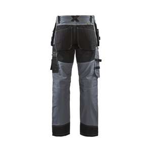 BLAKLADER - 150013709499C52 Pantalon Craftsman X1500 Gris/Noir-PANTALON DE TRAVAIL EAN 7330509256190 PANTALON DE TRAVAIL CARGO - Product Image 2