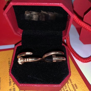 Jessy Jewelry Anelli Personalizzati alla Moda per Donne, Ragazze e Uomini, in <span class=keywords><strong>Argento</strong></span> e Oro, con Diamanti, in Acciaio Inossidabile, Anelli <span class=keywords><strong>LOVE</strong></span> per Unghie - Product Image 4