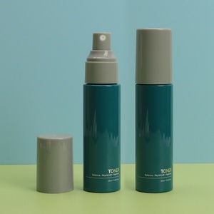 Vente en gros de pots en plastique PET PP bleu marine de luxe, emballages de 30 ml, contenants vides personnalisés pour crème hydratante pour le visage, cosmétiques, lotions - Product Image 4