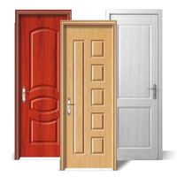 Portes en bois sculptées pour chambre à coucher, design moderne et luxueux, insonorisées et imperméables, pour appartement, avec garantie de 5 ans, vente en gros