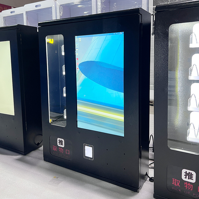 Wall Mounted TouchScreen Metal Vending Machine with Camera for Liquid Detergent and Condoms in Shopping Mall Custom OEM Factory