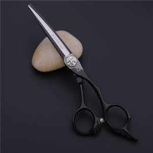 Ciseaux à cheveux Aodi 1816, lame tranchante en acier inoxydable 440C, ciseaux à effiler à long manche pour coiffeurs, outils professionnels de barbier - Product Image 1