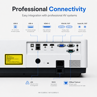 Projecteur laser d'installation 8500 Lumens WUXGA 1920x1200 avec fusion des images pour auditorium et exposition