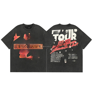 T-shirt 2026 <span class=keywords><strong>de</strong></span> marque Star Branded, fabricant <span class=keywords><strong>de</strong></span> vêtements Hell Clothing, T-shirts imprimés vintage surdimensionnés 100 % coton <span class=keywords><strong>de</strong></span> haute qualité - Product Image 3