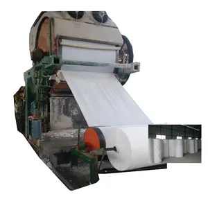 ISO certification high quality sugarcane bagasse waste pape recycle machine to make toilet tissue