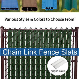 Clôture en treillis métallique à lattes de confidentialité en PVC galvanisé vert noir, 90% d'ombrage, prix d'usine CE ISO, vente en gros - Product Image 3