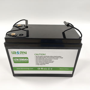 Compact Formaat Bluetooth-Compatibel Lang Werkend 12V 200ah Lifepo4 Lithium-Ionbatterij - Product Image 1