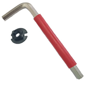 Yueli Bicycle Wrench Repair Tool For Mountain Bike <b>Cycling</b> Accessories With Red Handle And Black Head - Product Image 4
