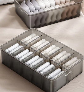 Joybos multiuso organizzatore cassetto calzino chiaro calzini divisi