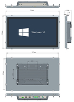 Venta al por mayor Cor 125h Pro 32 1T Nuc Board S1 R5 Con Mele Intel Core Pra 8th Eith 1255u N3035 Industrial PC LCD SSD AU