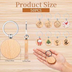 <span class=keywords><strong>Porte</strong></span>-clés DIY, Cadeaux faits main, Étiquettes de clés, <span class=keywords><strong>Porte</strong></span>-clés personnalisables avec logo, Design en bois, Bois brut, Vente en gros d'usine, Personnalisé, Fer, Bois naturel - Product Image 3