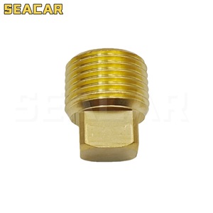 Seacar Brass Scupper <b>Plug</b> 1/2-14 Threaded Marine Hardware For Boat Repair - Product Image 4