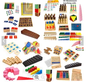 Teaching Learn Baby Montessori Premium Wooden Manual Furniture Kindergarten Materials other Educational Sensory Toy Kids Games