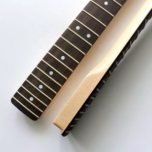 Mástil de guitarra estilo TL para zurdos, de arce, con diapasón de palisandro y marcadores de puntos de nácar, en oferta. - Product Image 3