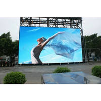 Écran LED publicitaire extérieur fixe haute luminosité Fo P5 960*960mm, panneau LED numérique, écran géant