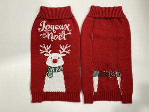 Christmas <strong>Dog</strong> Sweater Reindeer Design New Arrival Holiday Pet <strong>Jumper</strong> Coat Warm Winter Knitted <strong>Dog</strong> Clothes Multi Sizes for <strong>Xmas</strong> - Product Image 4