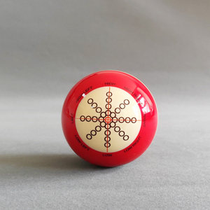 Bola de Billar Grande Roja y Blanca MANDUN, Bola Blanca de Entrenamiento Estilo Americano, Bola Estándar Nacional de 57 mm - Product Image 5