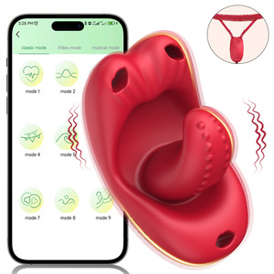 Vibrateur de culotte contrôlé par application, 10 fréquences, stimulateur du point G et du clitoris, vibrateur œuf portable, stable, ne tombe <span class=keywords><strong>jamais</strong></span> hors de place - Product Image 5