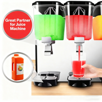U-pick Fraise Jus De Fruits Concentré Sirop 1.9L pour Bubble Milk Boba Ice Smoothie Tea 12 Mois Durée De Conservation