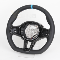 Volant en cuir pré-équipé pour BMW G30 G20 G22 G31 G32 G01 G02 G05 G06 G80 M3 M4 G82 G11 G12 M235i M340i M440i F96 F97