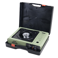 Réchaud à gaz portable pour le camping, cuisinière à gaz, cuisine en plein air, petit réchaud portable adapté au camping et à la randonnée, cuisinière