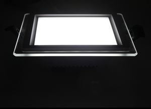 최고 판매 슬림 유리 매입형 6w 12w 18w 24w Led 유리 패널 라이트 통 - Product Image 2