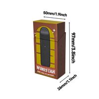 Caja de Embalaje Personalizada con Logotipo para Cartuchos a Prueba de Niños, Caja de Venta al por Menor para Fumar, Cajas de Embalaje para Cartuchos Vacíos de 1g 1ml 3ml
