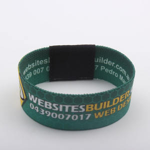 Brazaletes elásticos para eventos, promoción con estampado personalizado, regalo - Product Image 3