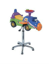 Mobilier moderne de salon de coiffure pour enfants de Guangzhou chaise de barbier en plastique réglable avec fonction de sécurité chaise haute pour <span class=keywords><strong>bébé</strong></span> équipement de salon de coiffure - Product Image 4