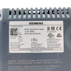 หน้าจอ HMI TP700 Comfort Hmi รุ่น 6AV21240MC010AX0 หน้าจอสัมผัส 6AV2124-0GC01-0AX0 โมดูลแสดงผล PLC Comfort - Product Image 5