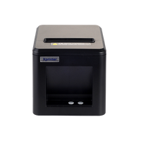 Printer Thermal Murah 80mm, Pencetak Faktur, Pencetak untuk Dapur, Mini Desktop Pemotong Otomatis Xprinter