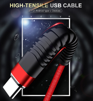 Fishbone-cargador de Cable de datos personalizado, 0,2 m, 1m, 1,2 m, 1,5 m, 2m, 3m, carga rápida, flexible, trenzado, USB C 3,1, tipo C