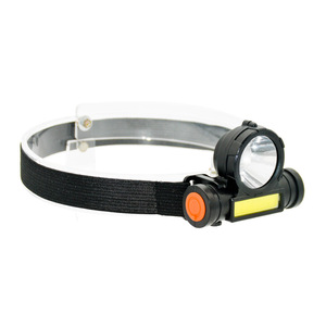 Lampe frontale LED XPE COB rechargeable 2000 mAh avec bandeau réglable pour la pêche, le cyclisme et la course à pied - Product Image 3