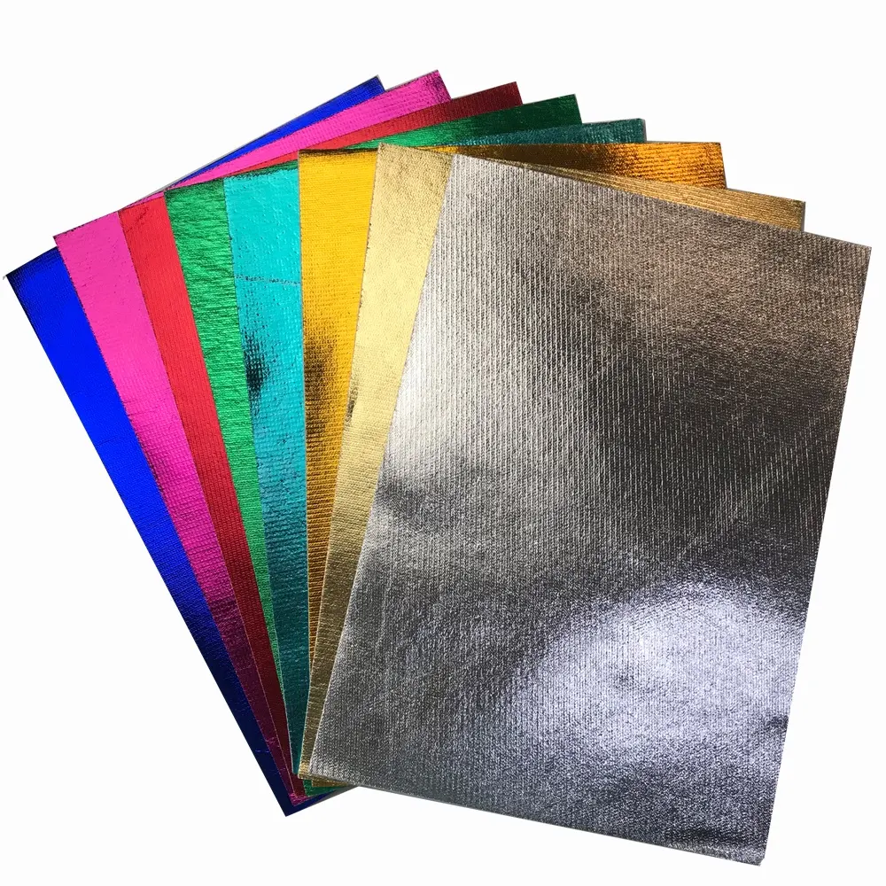 Raco Fabriek Prijs 100% Polyester Metallic Gekleurde Niet-geweven Stof/Craft Vilt