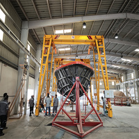 Grue portique monopoutre 20 tonnes A3, classe de travail, livraison rapide pour chantier de construction