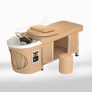 Lit de massage thaïlandais de luxe pour salon de beauté, lit de shampoing pour spa capillaire - Product Image 2