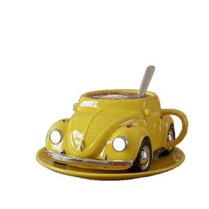 Tasse à café créative en forme de <span class=keywords><strong>Mustang</strong></span> et de Beetle avec un design de style campagnard américain pour <span class=keywords><strong>mariage</strong></span> et anniversaire - Product Image 5
